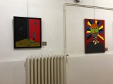 A gauche , camera de ODILE Chalmin - Galerie wikiarte janvier 2020